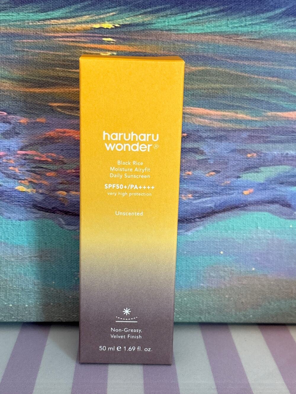 haruharu wonder Black Rice Moisture Airyfit Daily Sunscreen SPF50+